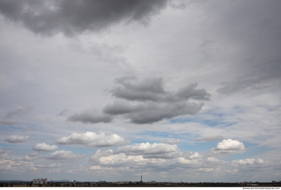 Blue Clouded Skies