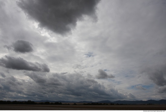 Blue Clouded Skies