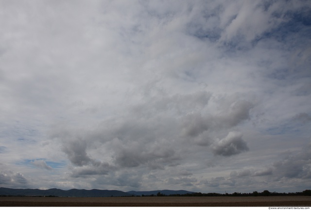 Blue Clouded Skies