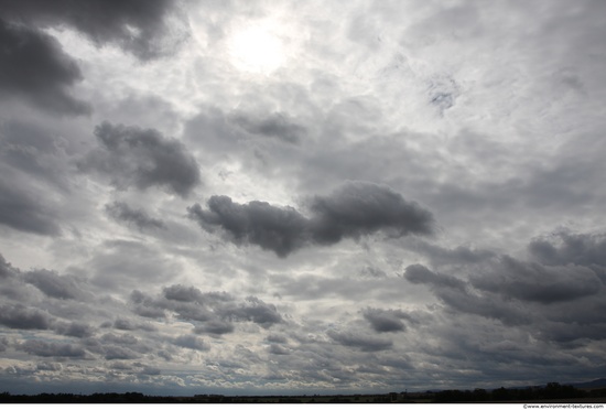 Blue Clouded Skies