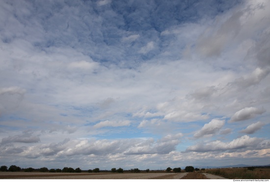 Blue Clouded Skies