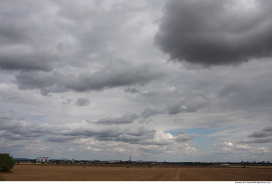 Blue Clouded Skies