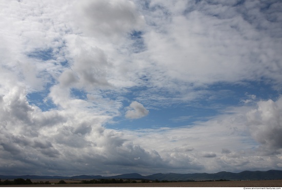 Blue Clouded Skies