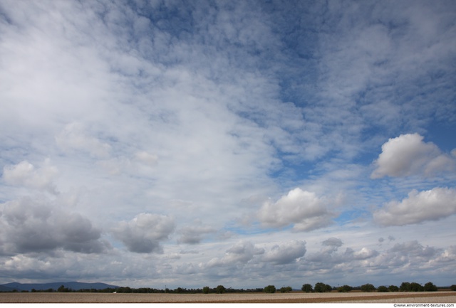 Blue Clouded Skies