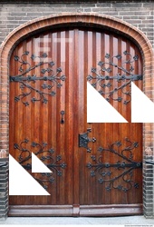Ornate Wooden Doors