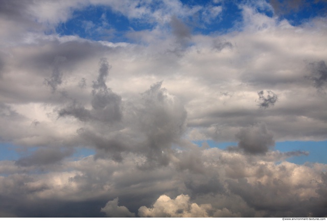 Blue Clouded Skies