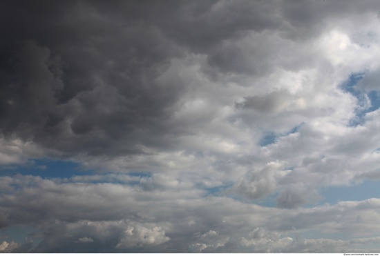 Blue Clouded Skies