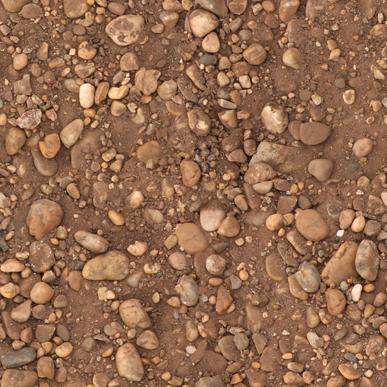 Seamless Soil-Gravel