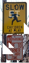 Pedestrians Traffic Signs