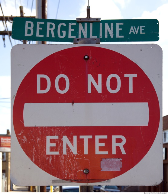 Prohibition Traffic Signs