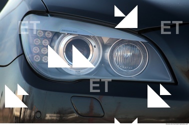 Photo Texture of Floodlight Car