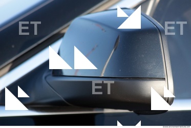 Photo Texture of Rearview Mirror