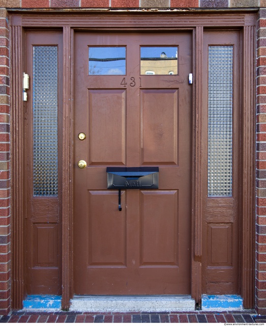 Single New Wooden Doors