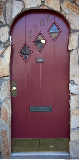 Single Old Wooden Doors