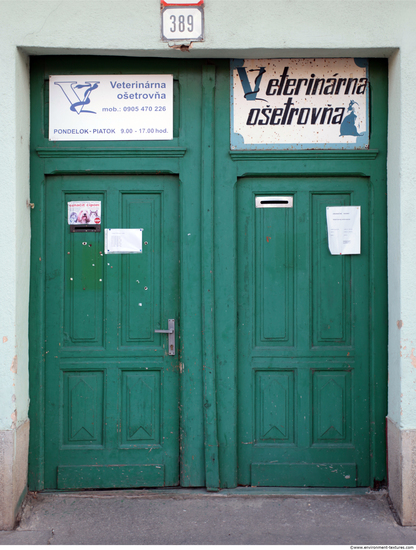 Double Wooden Doors