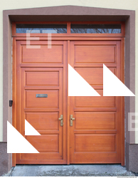 Double Wooden Doors