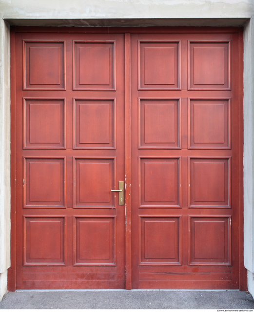 Double Wooden Doors