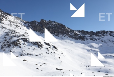 Photo Texture of Background Snowy Mountains