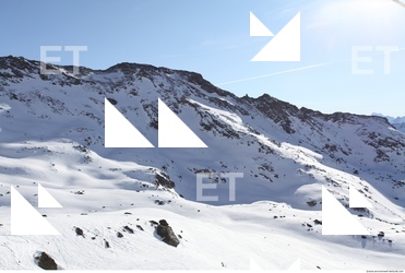 Photo Texture of Background Snowy Mountains