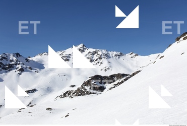 Photo Texture of Background Snowy Mountains