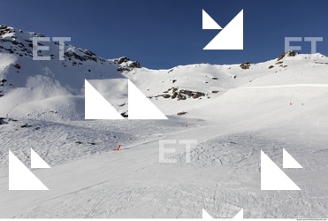 Photo Texture of Background Snowy Mountains