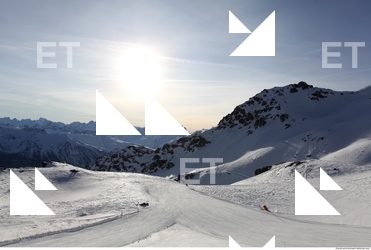 Photo Texture of Background Snowy Mountains