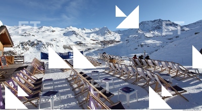 Photo Texture of Background Snowy Mountains