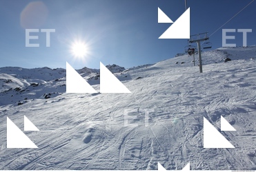 Photo Texture of Background Snowy Mountains