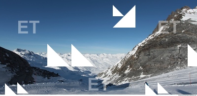 Photo Texture of Background Snowy Mountains