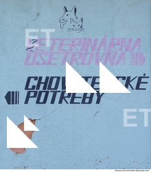 Letter and Numbers Sign