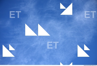 Photo Texture of Clear Clouds