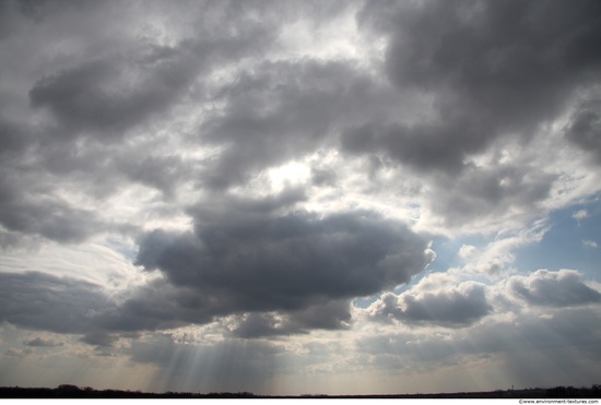 Blue Clouded Skies