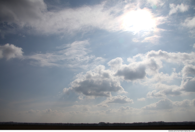 Blue Clouded Skies