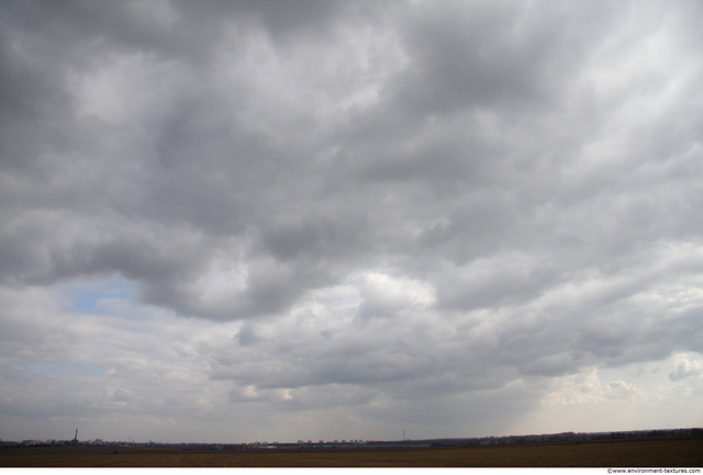 Blue Clouded Skies