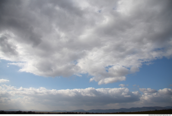 Blue Clouded Skies