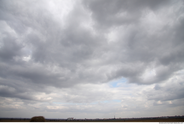 Blue Clouded Skies