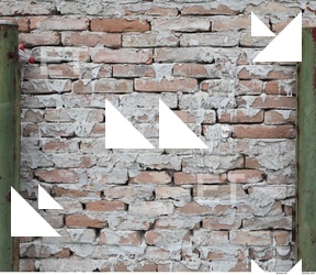 Wall Bricks Plastered