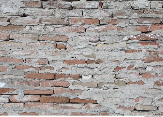 Wall Bricks Plastered