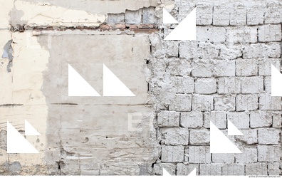 Wall Bricks Plastered