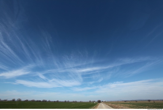 Blue Clouded Skies