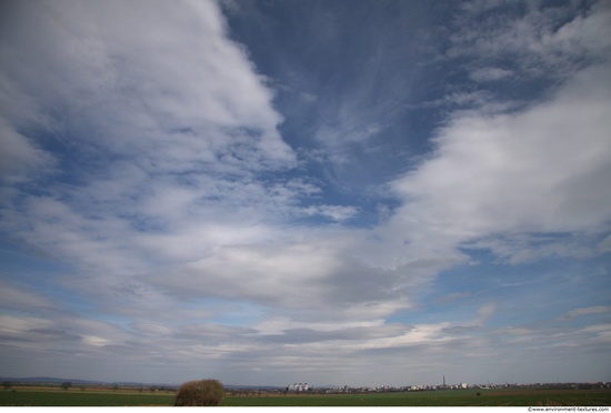 Blue Clouded Skies