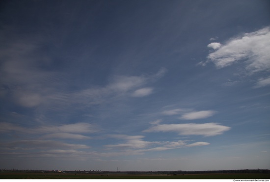 Blue Clouded Skies