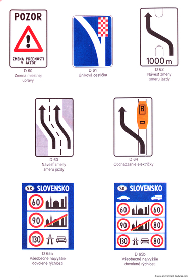 Various Traffic Signs