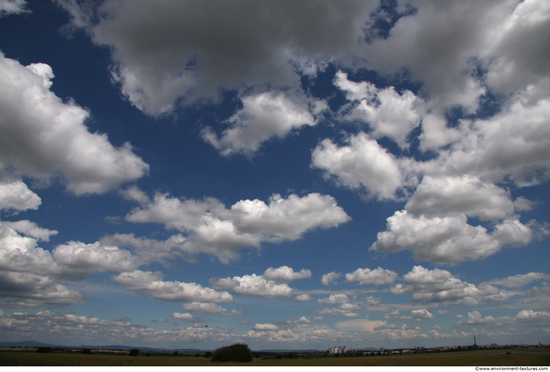 Blue Clouded Skies