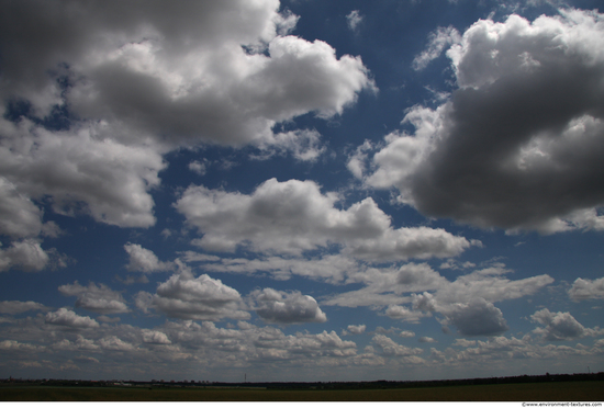 Blue Clouded Skies