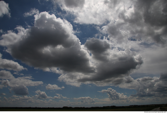 Blue Clouded Skies