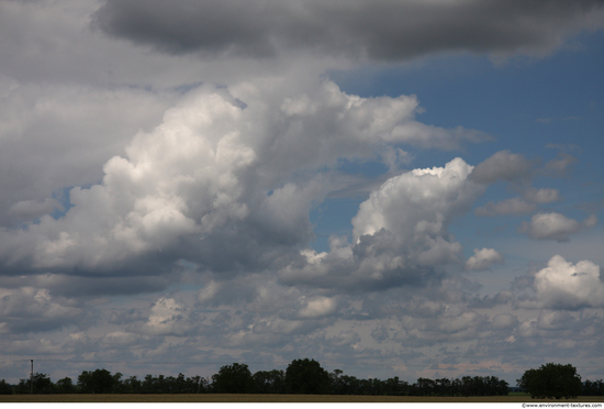 Blue Clouded Skies