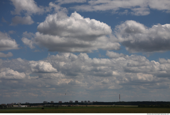 Blue Clouded Skies