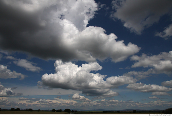 Blue Clouded Skies