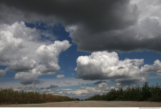 Blue Clouded Skies